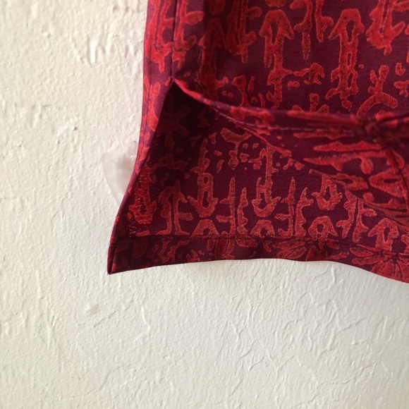 COLDWATER CREEK Womens Sleeves Top Size Medium Burgundy - Picture 3 of 5